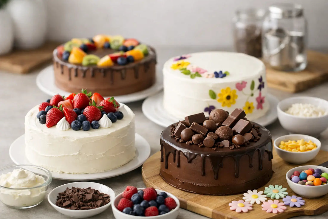 Cake Decorating Without Piping: 7 Easy Ideas