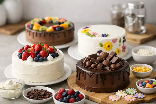 Cake Decorating Without Piping: 7 Easy Ideas