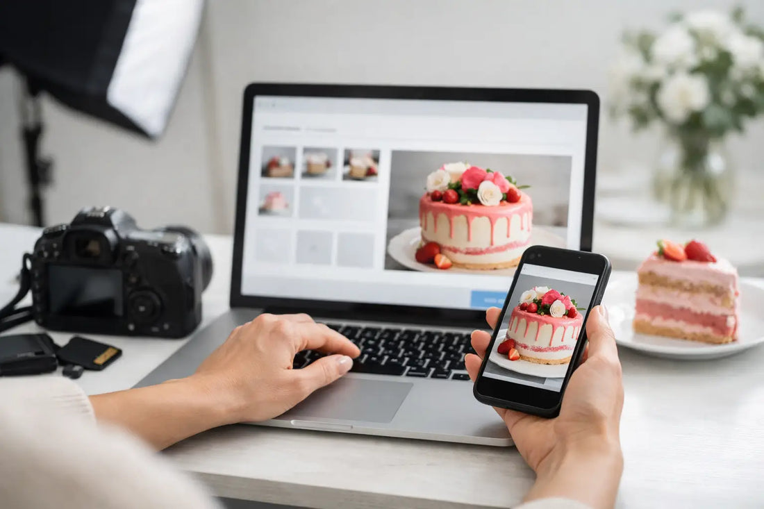 How to Upload Cake Photos Online Without Stress