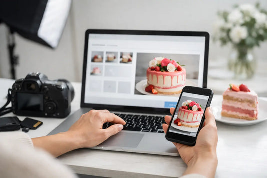 How to Upload Cake Photos Online Without Stress