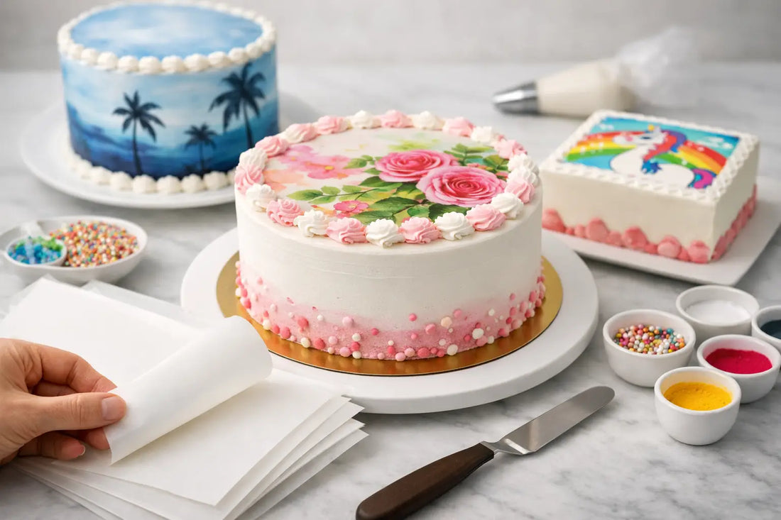 Edible Frosting Sheet Guide for Easy Cakes