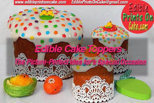 Edible Cake Toppers- The Picture-Perfect Idea for a Special Occasion
