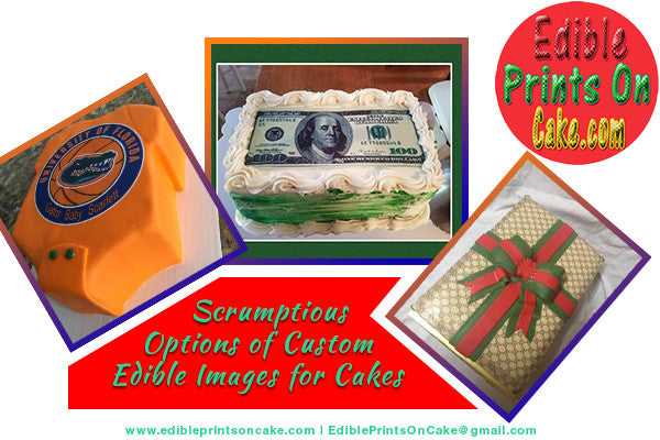 Scrumptious Options of Custom Edible Images for Cakes
