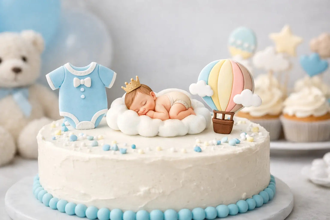 Baby Shower Edible Cake Topper Ideas