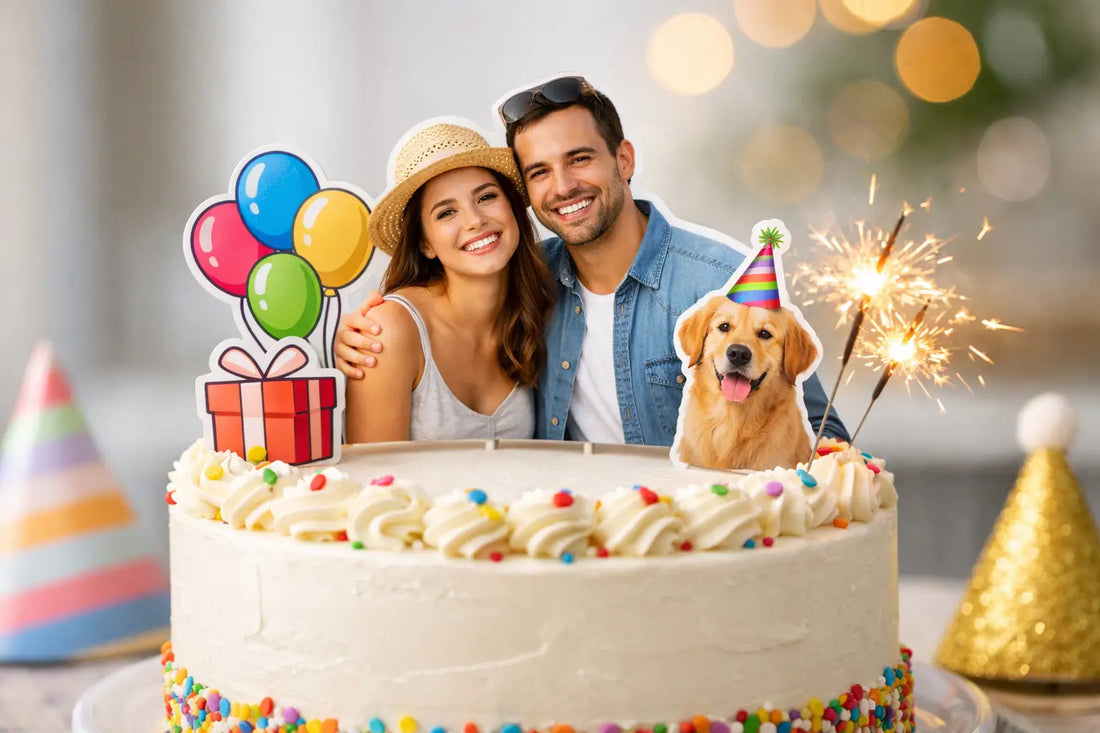 Custom Photo Cake Topper Ideas That Pop