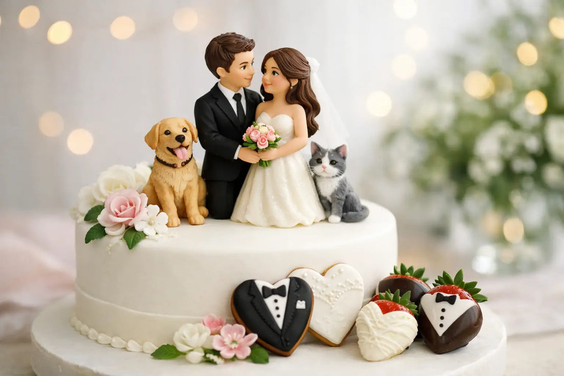 Custom Wedding Cake Topper Edible Ideas