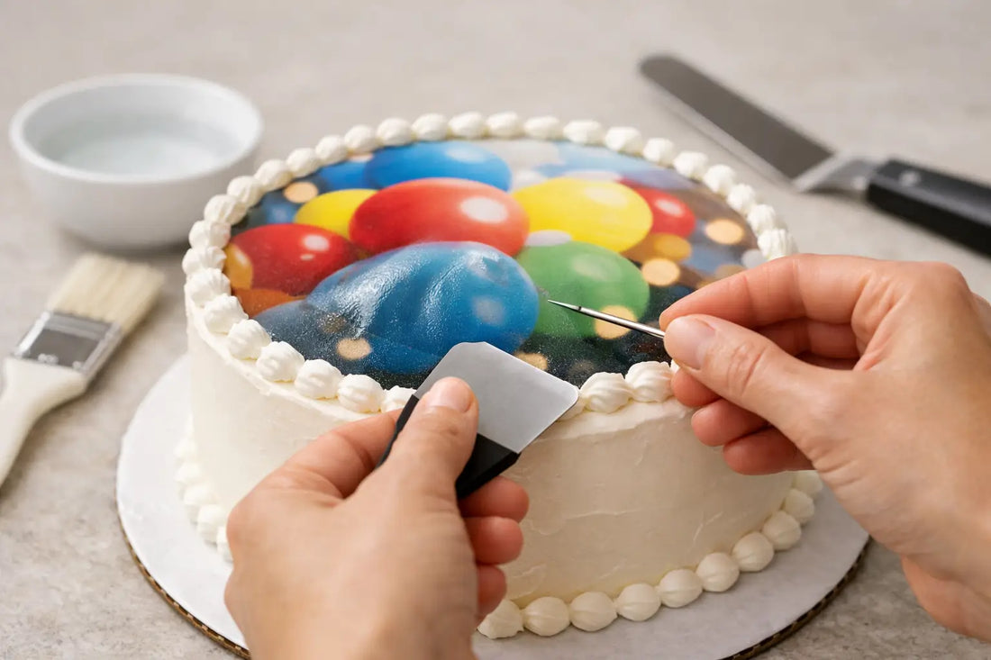 How to Fix Edible Image Bubbles on Cakes