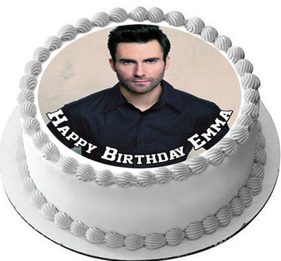 Adam Levine - Edible Cake Topper, Cupcake Toppers, Strips