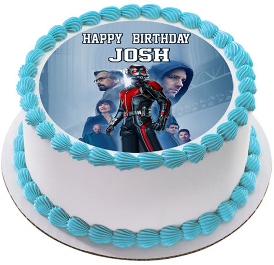 Ant Man (Nr2) - Edible Cake Topper, Cupcake Toppers, Strips