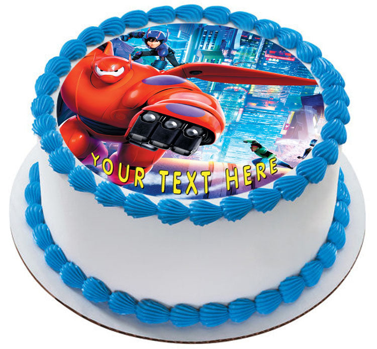 BIG HERO 6 (Nr1) - Edible Cake Topper, Cupcake Toppers, Strips