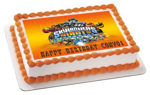 Skylander Giants 1 Edible Birthday Cake Topper OR Cupcake Topper, Decor - Edible Prints On Cake (Edible Cake &Cupcake Topper)