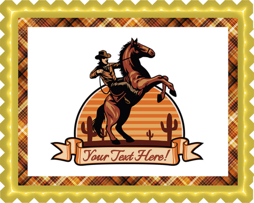 cowboy-ride-a-horse-edible-cake-topper-cupcake-toppers-strips-epoc-print for Free Printable Cowboy Cupcake Toppers Cowboy Ride a Horse - Edible Cake Topper, Cupcake Toppers, Strips – EPOC- PRINT for Free Printable Cowboy Cupcake Toppers