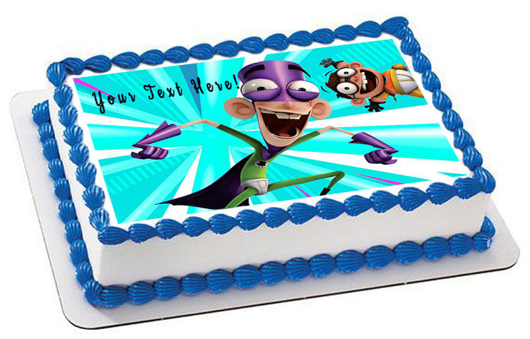 Fanboy and Chum Chum (Nr2) - Edible Cake Topper, Cupcake Toppers, Strips