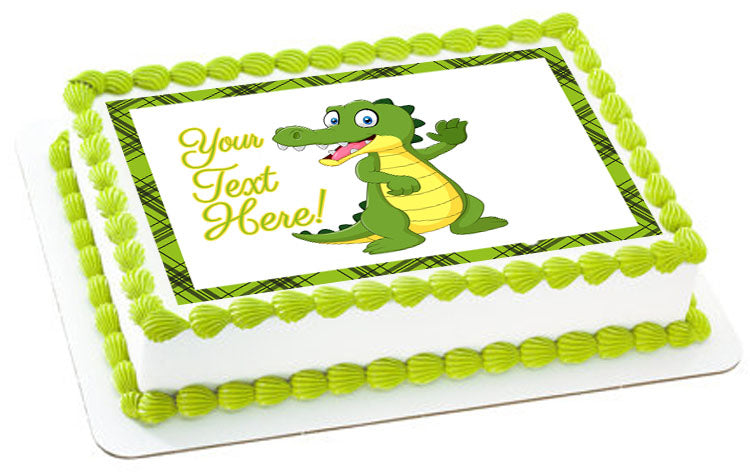 Funny Dragon - Edible Cake Topper, Cupcake Toppers, Strips