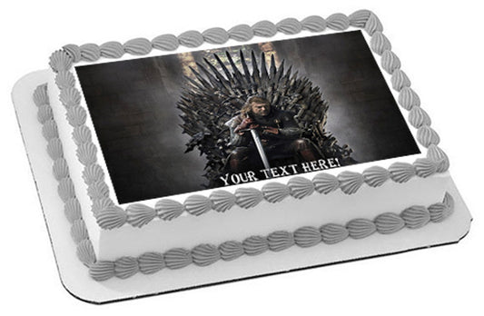Game of Thrones - Edible Cake Topper, Cupcake Toppers, Strips