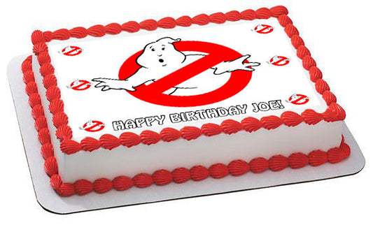 Ghostbusters (Nr5) - Edible Cake Topper OR Cupcake Topper, Decor