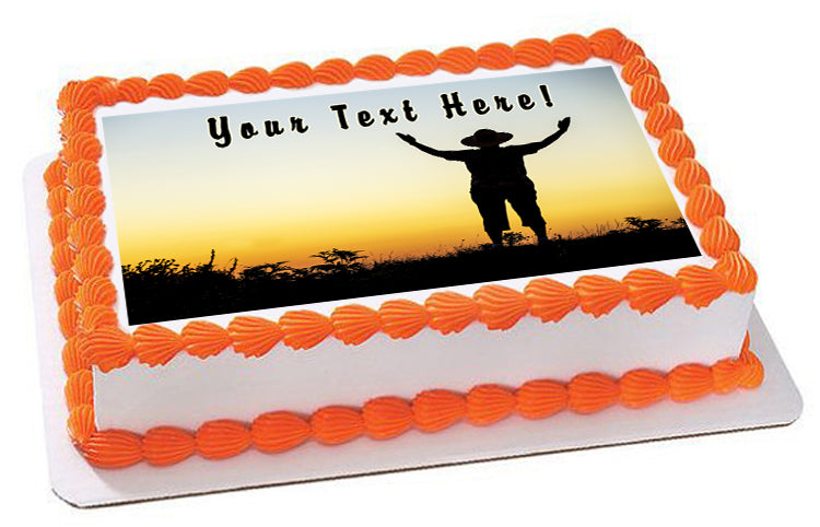 Happy Retirement (Nr3) - Edible Cake Topper, Cupcake Toppers, Strips