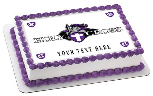 Holy Cross College - Edible Cake Topper OR Cupcake Topper, Decor