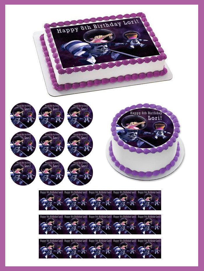 Ice Age 5 Collision Course Edible Birthday Cake Topper OR Cupcake Topper, Decor - Edible Prints On Cake (Edible Cake &Cupcake Topper)