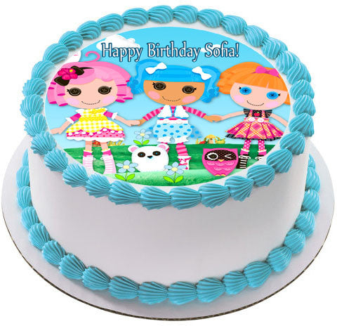 Lalaloopsy - Edible Cake Topper OR Cupcake Topper, Decor