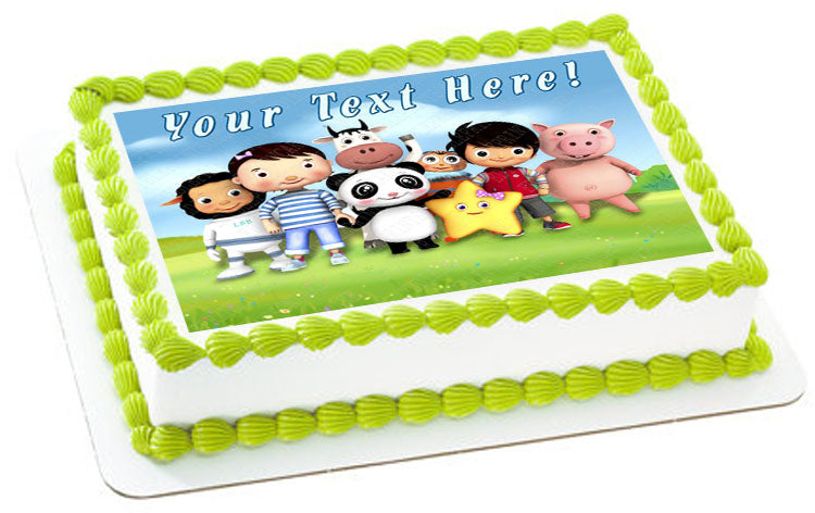 Little Baby Bum (Nr2) - Edible Cake Topper, Cupcake Toppers, Strips