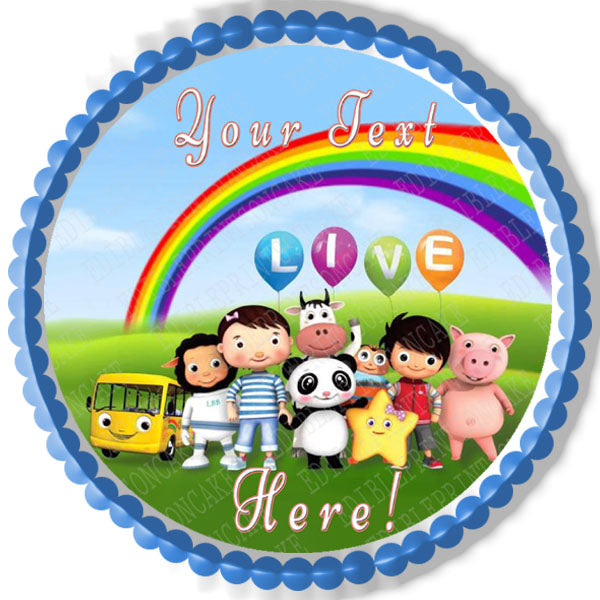 Little Baby Bum - Edible Cake Topper, Cupcake Toppers, Strips