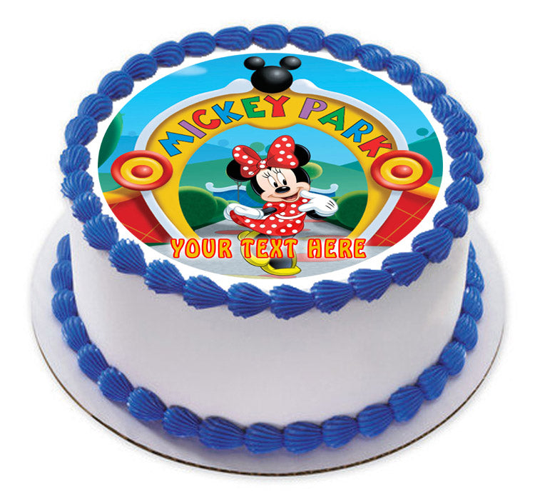 Mickey Mouse Clubhouse (Nr2) - Edible Cake Topper OR Cupcake Topper, Decor