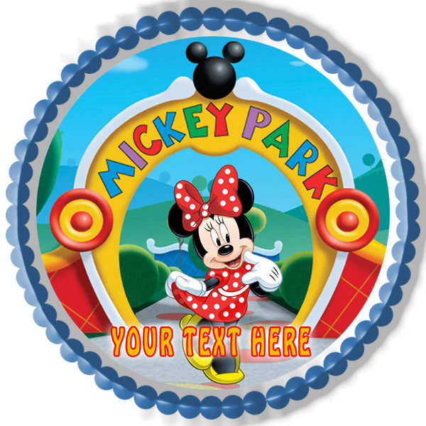 Mickey Mouse Clubhouse (Nr2) - Edible Cake Topper OR Cupcake Topper, Decor