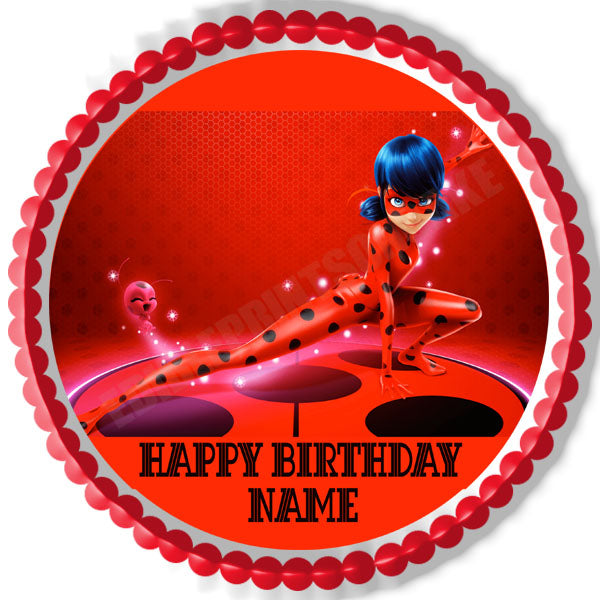 Miraculous Ladybug Wiki - Edible Cake Topper OR Cupcake Topper, Decor