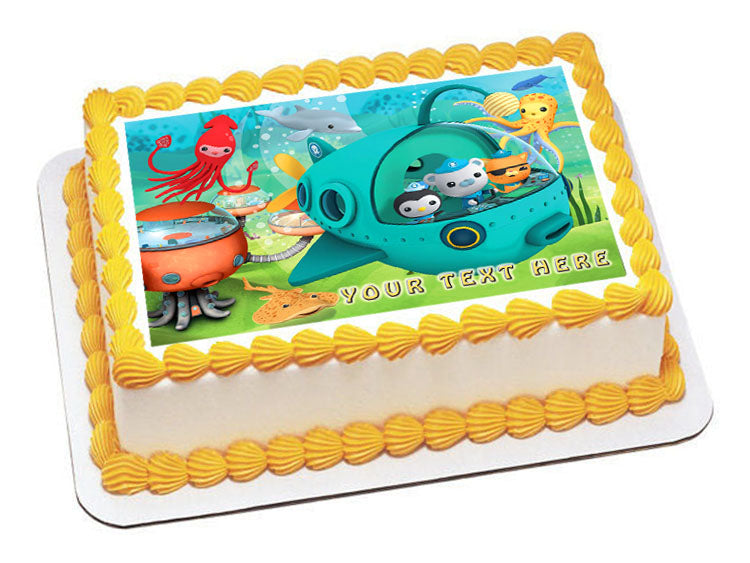 OCTONAUTS (Nr2) - Edible Cake Topper OR Cupcake Topper, Decor