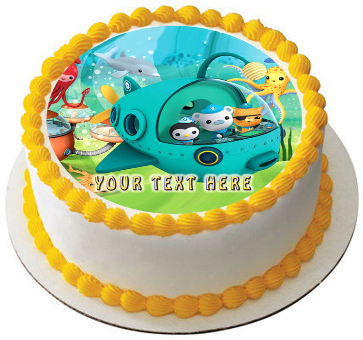 OCTONAUTS (Nr2) - Edible Cake Topper OR Cupcake Topper, Decor