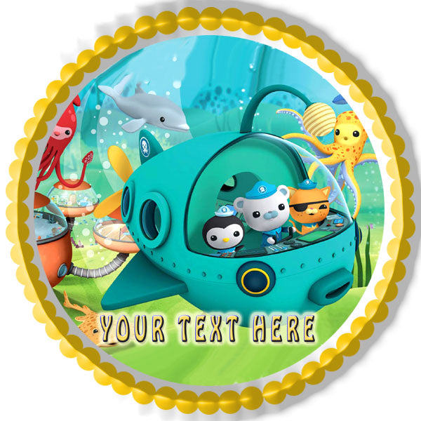 OCTONAUTS (Nr2) - Edible Cake Topper OR Cupcake Topper, Decor