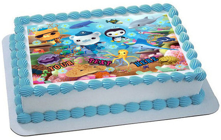 OCTONAUTS (Nr3) - Edible Cake Topper OR Cupcake Topper, Decor