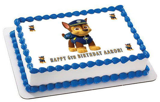 Paw Patrol - Edible Cake Topper OR Cupcake Topper, Decor