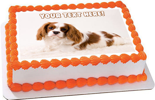 Puppy Studio Baby - Edible Cake Topper, Cupcake Toppers, Strips