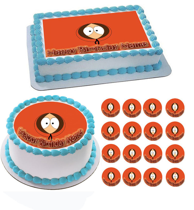 South Park (Nr2) - Edible Cake Topper OR Cupcake Topper, Decor