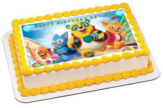 Special Agent Oso - Edible Cake Topper OR Cupcake Topper, Decor