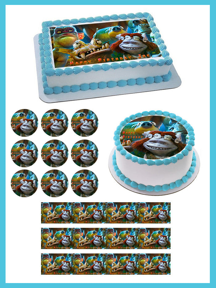 Strange Magic 2 Edible Birthday Cake Topper OR Cupcake Topper, Decor - Edible Prints On Cake (Edible Cake &Cupcake Topper)