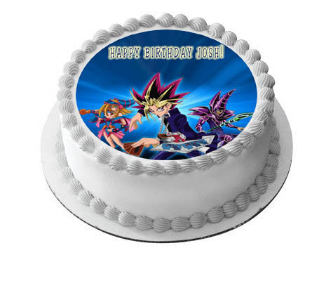 YU GI OH (Nr2) - Edible Cake Topper OR Cupcake Topper, Decor
