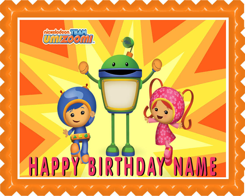 Team Umizoomi - Edible Cake Topper OR Cupcake Topper, Decor