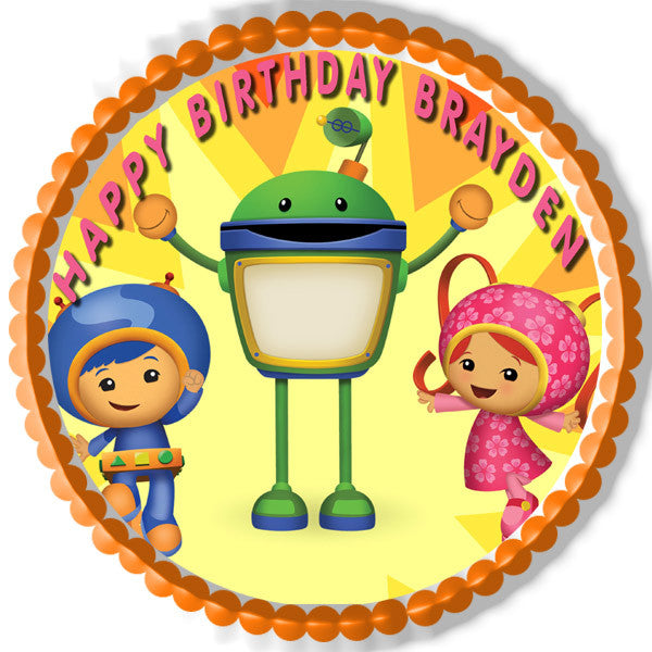 Team Umizoomi - Edible Cake Topper OR Cupcake Topper, Decor