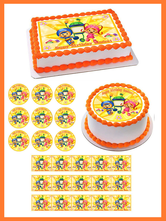 Team Umizoomi (Nr2) - Edible Cake Topper OR Cupcake Topper, Decor