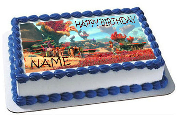 THE CROODS - Edible Cake Topper OR Cupcake Topper, Decor