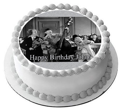 The Three Stooges (Nr2) - Edible Cake Topper OR Cupcake Topper, Decor