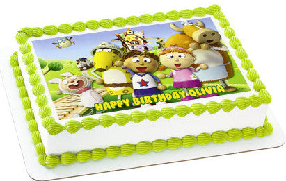 Tickety Toc - Edible Birthday Cake Topper OR Cupcake Topper, Decor