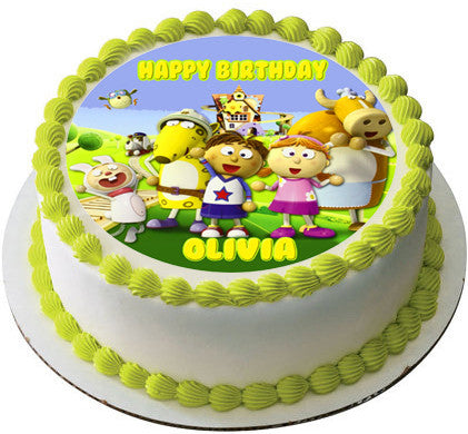 Tickety Toc - Edible Birthday Cake Topper OR Cupcake Topper, Decor