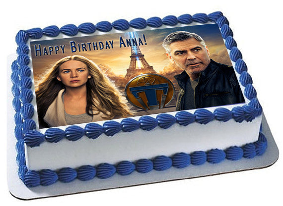 Tomorrowland Edible Birthday Cake Topper OR Cupcake Topper, Decor - Edible Prints On Cake (Edible Cake &Cupcake Topper)