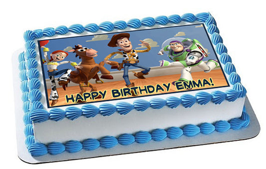 Toy Story (Nr1) - Edible Cake Topper OR Cupcake Topper, Decor