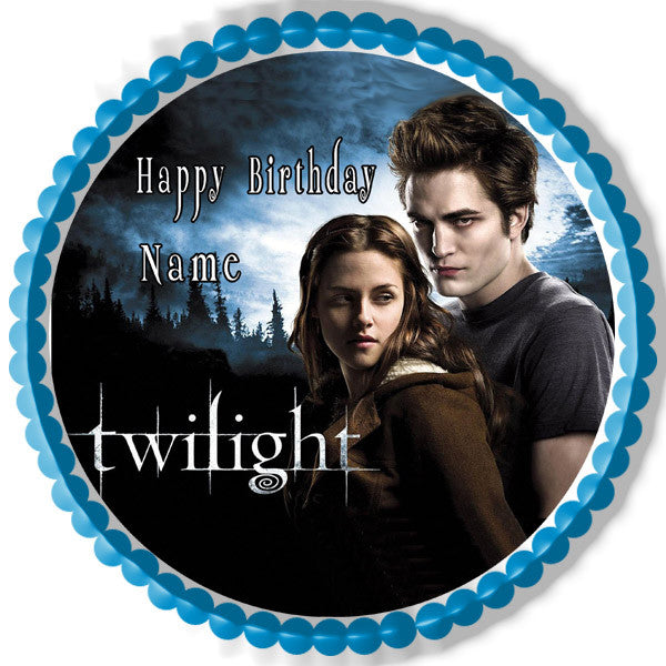 Twilight - Edible Cake Topper OR Cupcake Topper, Decor