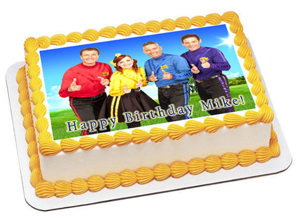 WIGGLES NEW - Edible Cake Topper OR Cupcake Topper, Decor